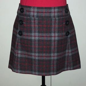 GAP plaid skirt